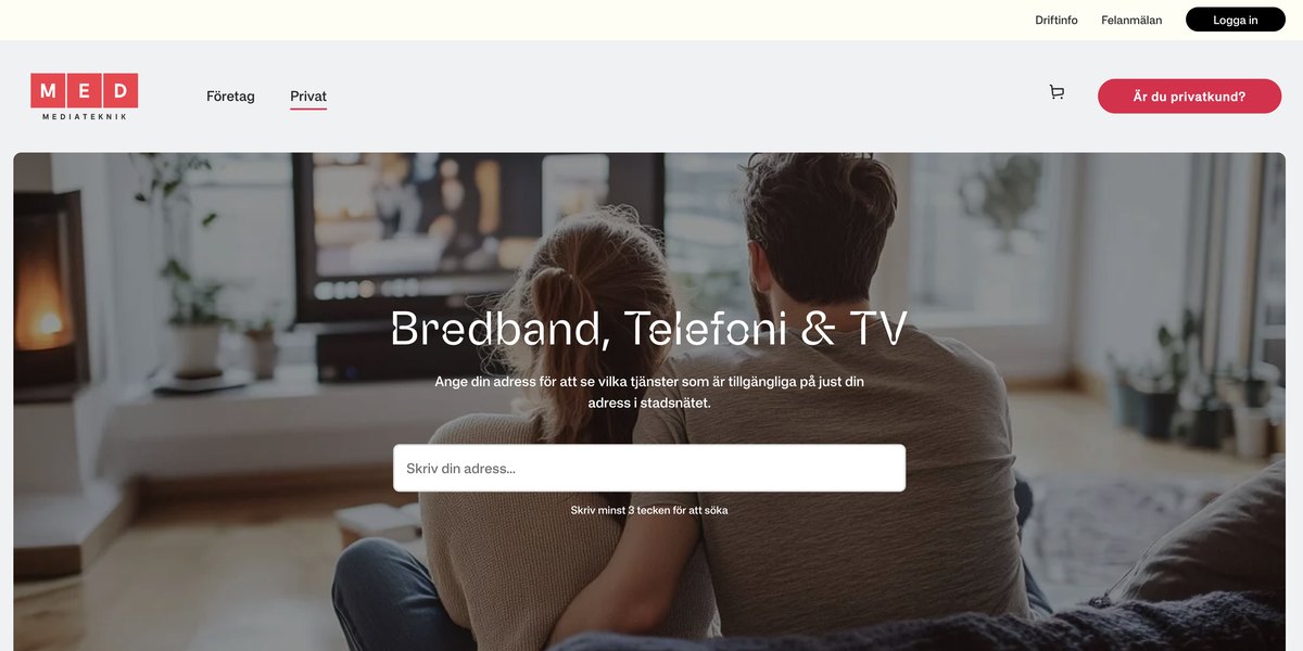 Mediatekniks webbplats